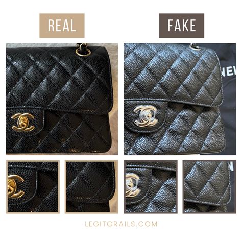 fake chanel classic|how to tell a genuine chanel bag.